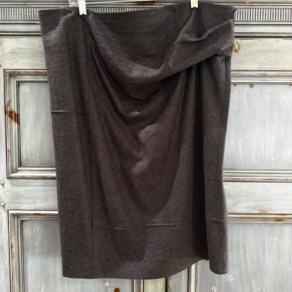 Brunello Cucinelli dark gray pencil skirt size US 14 NWT - Picture 9 of 11